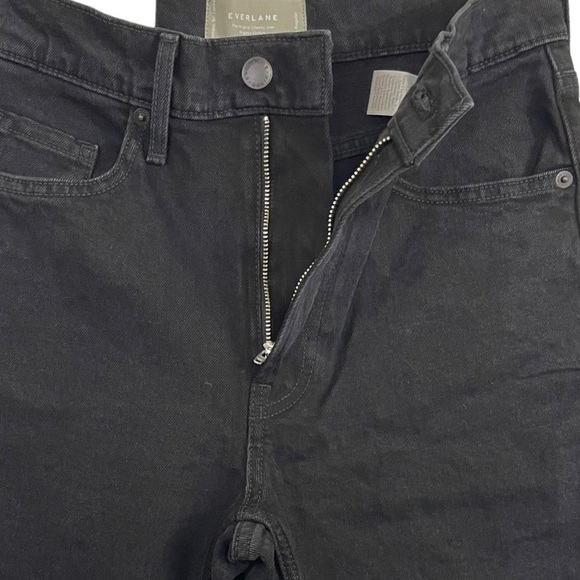 Everlane Original Cheeky Jean Low-Stretch Coal Black NWT - Picture 5 of 14
